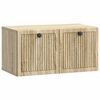 vidaXL Szafka RTV montowana na ścianie dąb Sonoma 59,5 x 31 x 30 cm