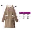 vidaXL Bluza-koc Camel m Fleece i Flanela
