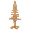 vidaXL Drewniana choinka KOTKA 60 cm Lite drewno sosnowe