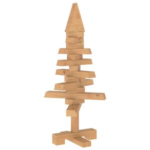 vidaXL Drewniana choinka KOTKA 60 cm Lite drewno sosnowe
