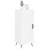 vidaXL Szafka, biała, 34,5x34x90 cm, materiał drewnopochodny