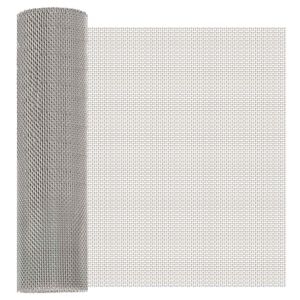 vidaXL Siatka ekranowa 40 x 1000 cm 8 Mesh Stal nierdzewna 201 srebrny