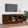 vidaXL Szafka pod TV, brązowy dąb 102x35x45 cm materiał drewnopochodny