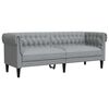 vidaXL Sofa do salonu 2 pcs Jasnoszary tkanina