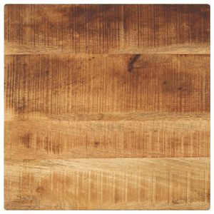 vidaXL Blat do stolika, 60x60x1,5 cm, kwadratowy, surowe drewno mango