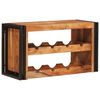 vidaXL Regał na wino Brązowy 80 x 45 x 33 cm Lite Drewno Akacji