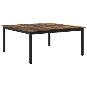 vidaXL Stolik kawowy Dąb dymny 100 x 100 x 45 cm Drewno inżynieryjne