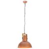 vidaXL Industrialna lampa wisząca 25 W, miedziana, okrągła, 52 cm, E27