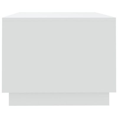 vidaXL Stolik kawowy, biały, 102x55x43 cm, płyta wiórowa