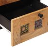 vidaXL Szafka Nocna Naturalny 40 x 33,5 x 46 cm Drewno z mango