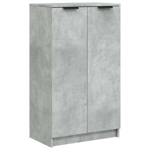 vidaXL Szafka na buty, szarość betonu, 59x35x100,5 cm