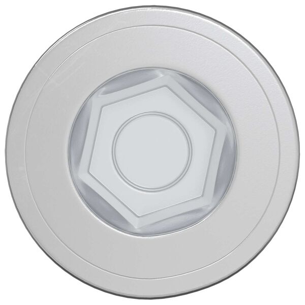 vidaXL Śruby confirmat 12 pcs Srebrny &Oslash;7 x 58 mm Metal