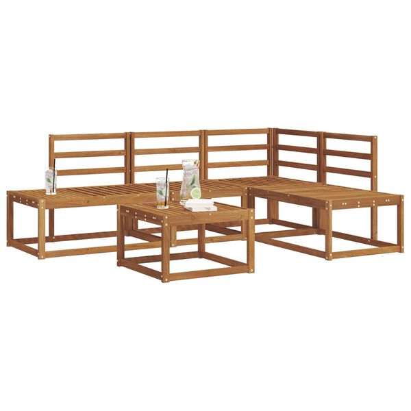 vidaXL Zestaw Sof Naturalny