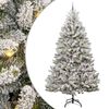 vidaXL Sztuczna choinka 300 cm 300 LED Ciepła biel PVC i stal