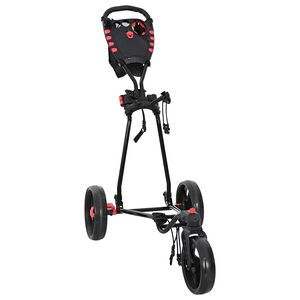 vidaXL W&oacute;zek golfowy Czarny 110 x 60 x 132 cm Żelazo