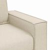 vidaXL Sofa 2 pcs Beżowy 220 x 80 x 84 cm Tkanina lniana