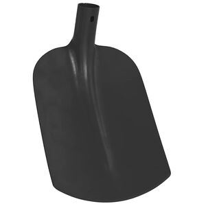 vidaXL Głowica łopaty Czarny 34,5 x 24 cm Stal malowana proszkowo
