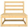 vidaXL Ogrodowa sofa 4-osobowa, lite drewno sosnowe
