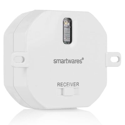 Smartwares Zestaw przełączników zdalnie sterowanych, 8x8x1,7 cm, biały