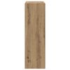 vidaXL Regał, dąb artisian, 102x32x102 cm, materiał drewnopochodny