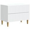 vidaXL Szafka Nocna Biały 62 x 34,5 x 48 cm Drewno inżynieryjne