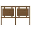 vidaXL Wezgłowie ł&oacute;żka, miodowy brąz, 155,5x4x100 cm, lita sosna