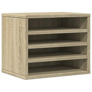 vidaXL Organizer na biurko, dąb sonoma, 36x26x29,5 cm