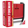 GEORGE FOREMAN Stalowy grill Family M, czerwony