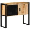 vidaXL Szafka konsolowa, 90x35x75 cm, surowe drewno mango