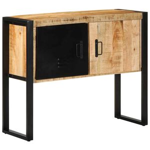 vidaXL Szafka konsolowa, 90x35x75 cm, surowe drewno mango