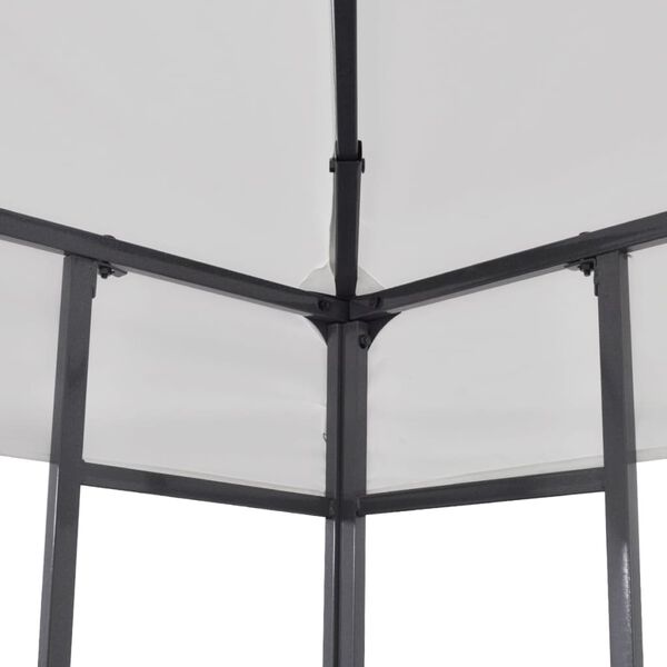 vidaXL Namiot ogrodowy, 3 x 3 m, biały