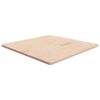 vidaXL Kwadratowy blat do stolika, 90x90x2,5 cm, surowe drewno dębowe