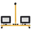 vidaXL Reflektor LED z uchwytem, 2x30 W, zimne białe światło