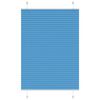 vidaXL Roleta plisowana niebieska 95x100 cm Szerokość tkaniny 94,4 cm