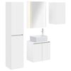 vidaXL Zestaw Szafek Łazienkowych 5 pcs Biały 53 x 15,5 x 70 cm