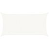 vidaXL Żagiel przeciwsłoneczny, 160 g/m², biały, 4x7 m, HDPE