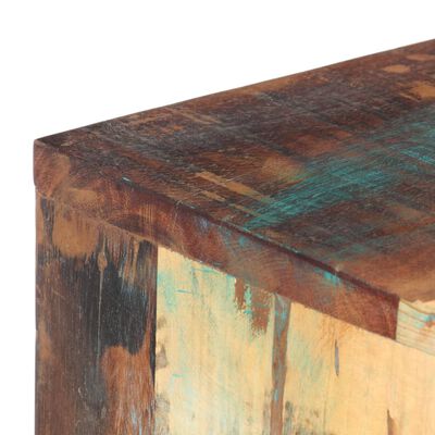 vidaXL Biurko, 118 x 48 x 75 cm, lite drewno z odzysku