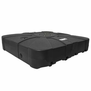 vidaXL Podstawa dla parasola wolnostojącego Czarny 86 x 86 x 19 cm