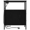 vidaXL Szafka Nocna z szufladą 2 pcs Czarny Dąb 30 x 48 x 61 cm