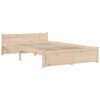 vidaXL Rama ł&oacute;żka, bez materaca, 120x200 cm, lite drewno