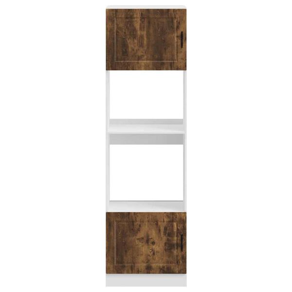 vidaXL Szafki do piekarnika, 2 szt., Porto, przydymiony dąb