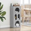 vidaXL Bufet Szary Sonoma 40 x 35 x 100.5 cm Materiał drewnopochodny