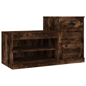 vidaXL Szafka na buty, przydymiony dąb, 100x42x60 cm