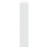 vidaXL Regał, biały, 132x29x141,5 cm, materiał drewnopochodny