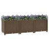 vidaXL Podwyższone ł&oacute;żko 120x40x38 cm Polipropylen