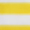 vidaXL Parawan balkonowy, ż&oacute;łto-biały, 75x300 cm, HDPE