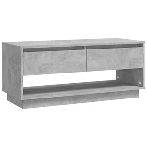 vidaXL Szafka pod TV, szarość betonu, 102x41x44 cm