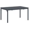 vidaXL St&oacute;ł do kolacji na zewnątrz Antracyt 210 x 90 x 73 cm Stal