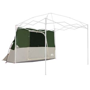 vidaXL Namiot wewnętrzny z dachem Zielony 280 x 220 x 176 cm tafta