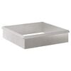vidaXL Płoty ślimakowe 8 pcs 100 x 3,5 x 25 cm Stal nierdzewna Srebrny